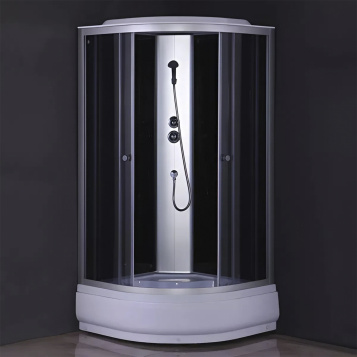 Душевая кабина Comforty 307GG new серое стекло 900*900*2150