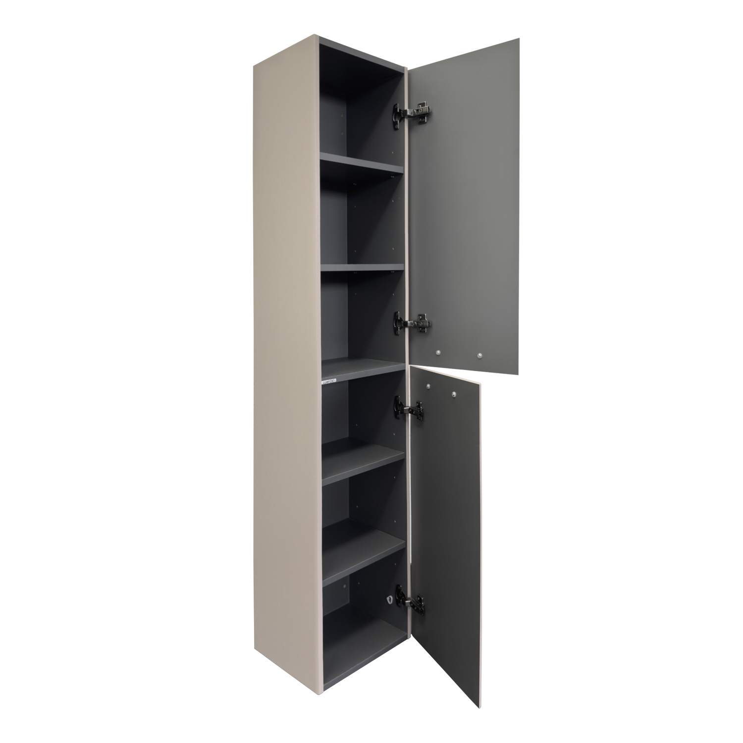 Шкаф-колонна для ванной комнаты Comforty Ангара-35 дуб латте