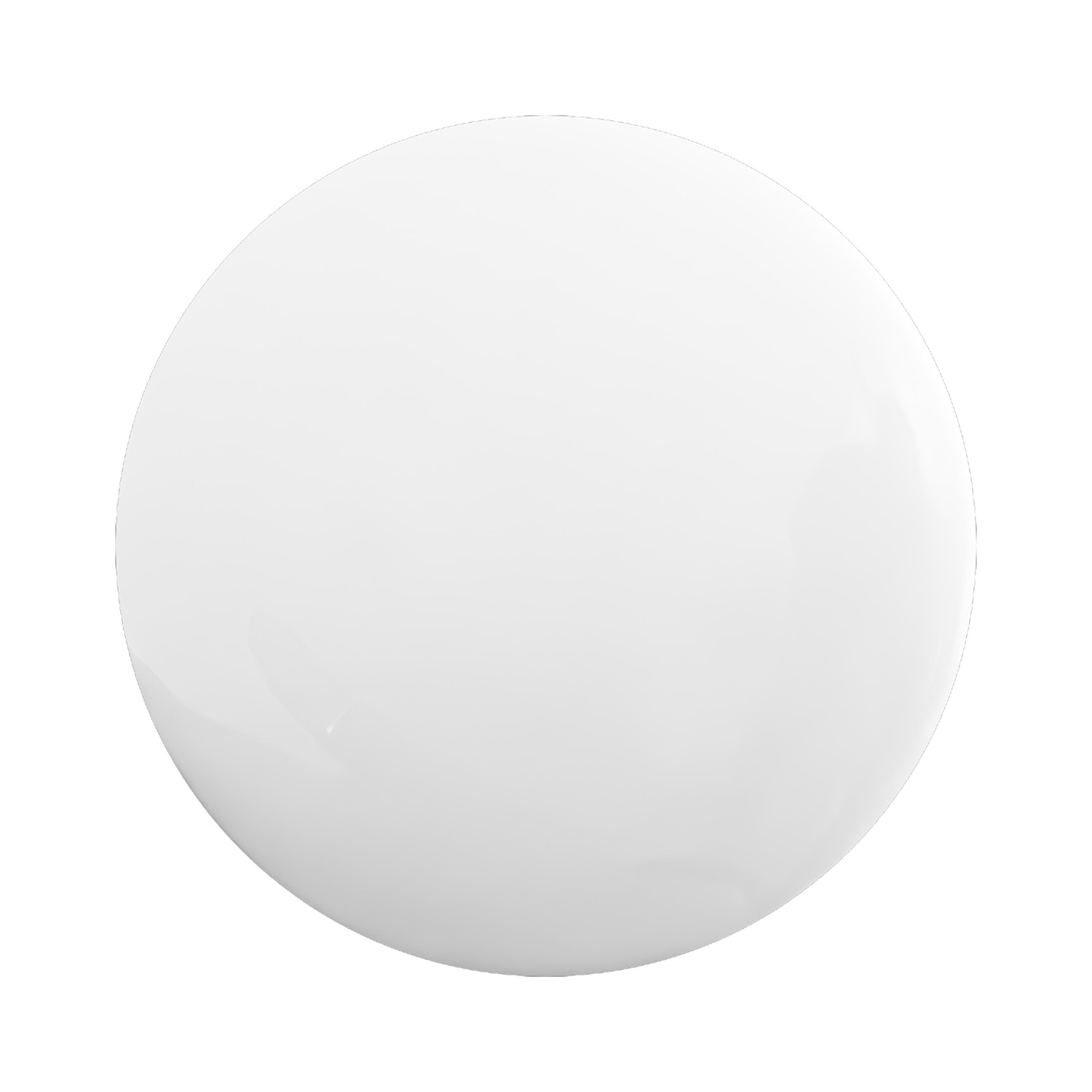 Донный клапан для раковин без перелива с белым керамическим верхом Comforty DK-01