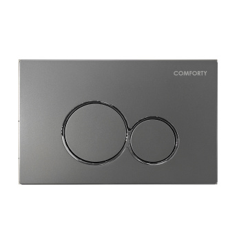 Панель смыва для инсталляции Comforty CF5097EGG  (оружейная сталь)