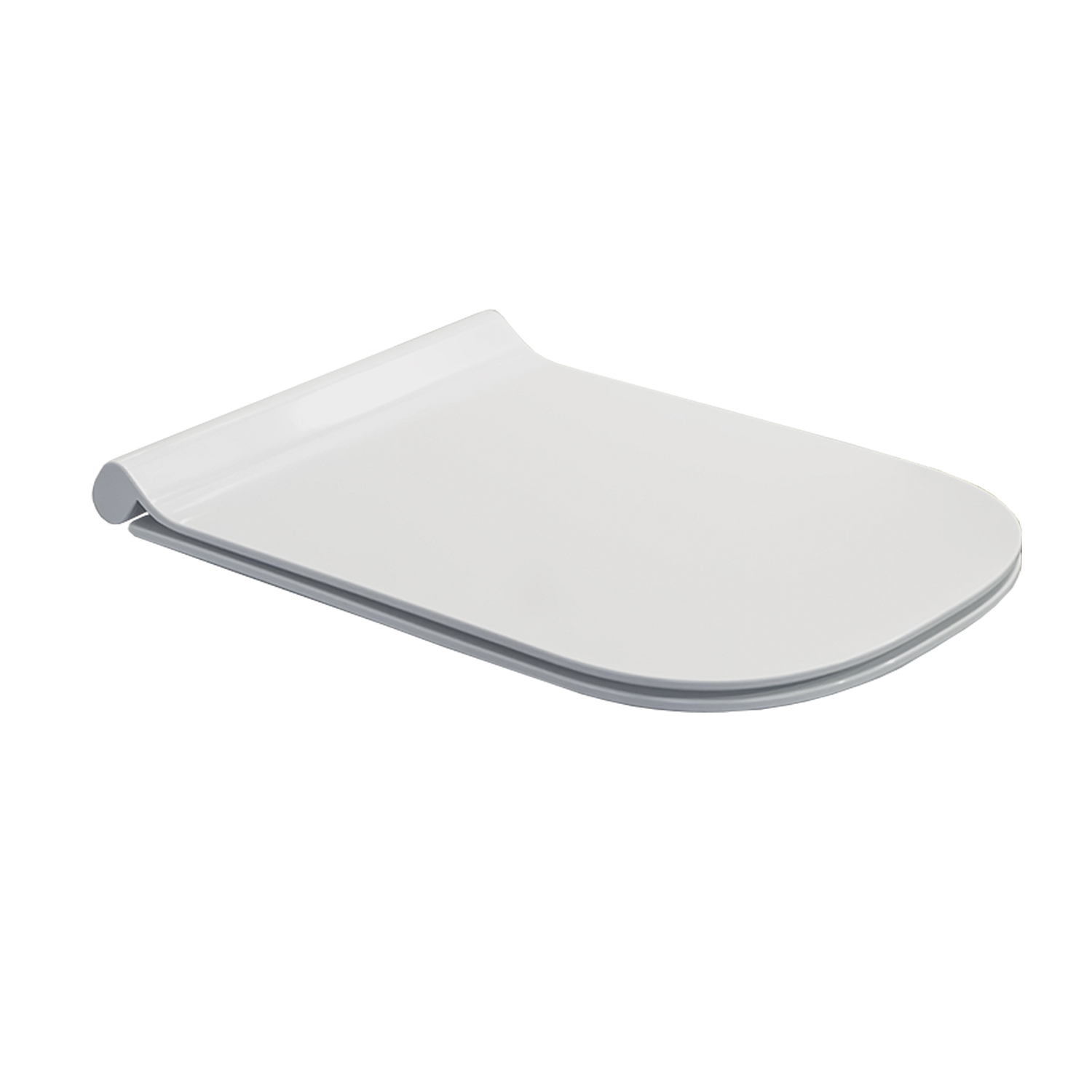 Сиденье для унитаза Comforty CF3C6328P дюропласт, микролифт, тонкое, быстросъёмное