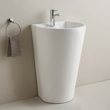 Напольная раковина с пьедесталом моноблок Comforty 192