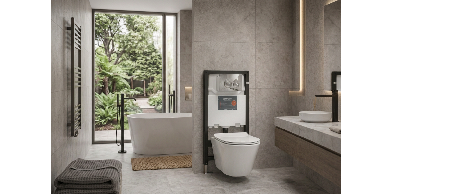 Готовые комплекты инсталляций и унитазов