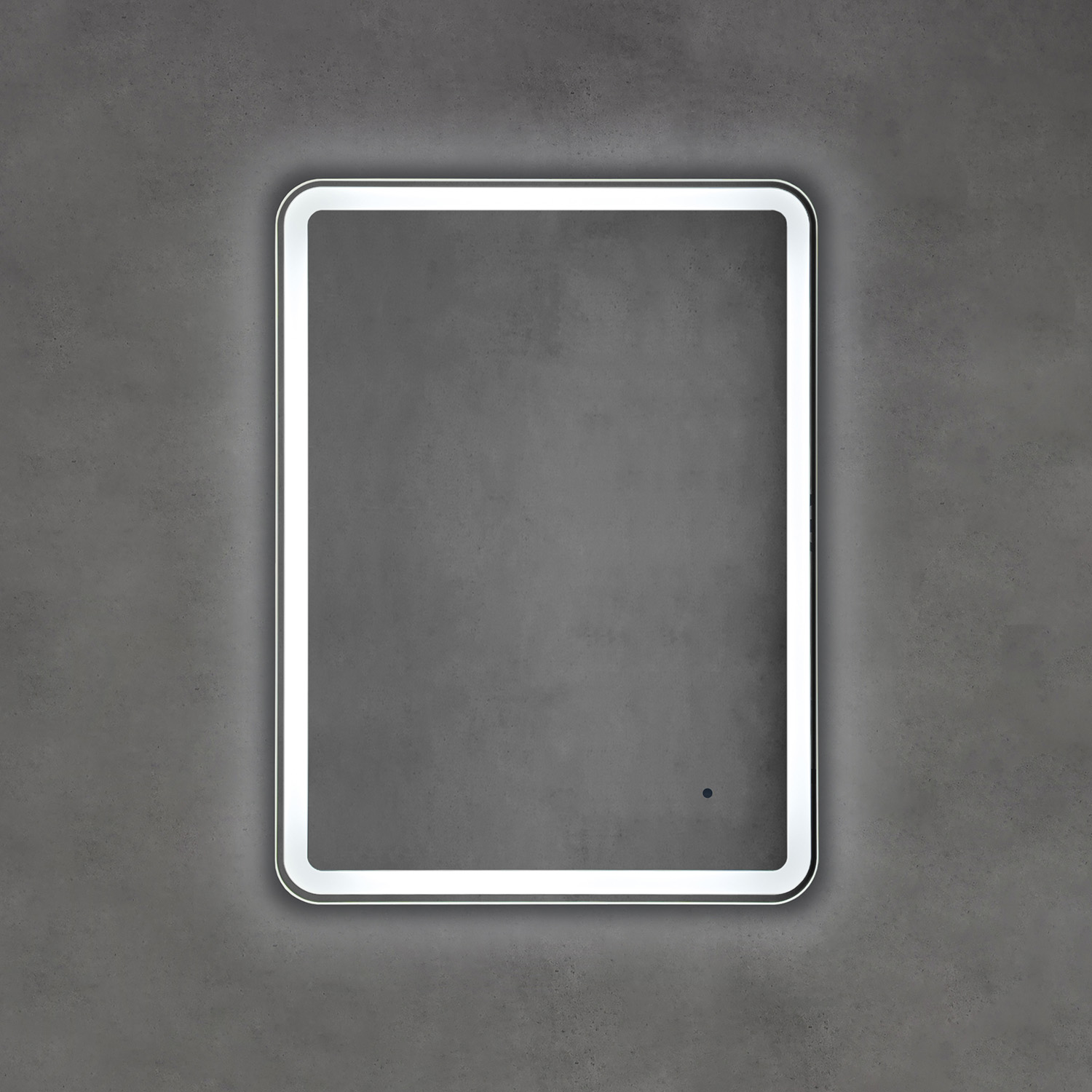 Зеркало для ванной Comforty Лотос-60 светодиодная подсветка, бесконтактный сенсор