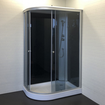 Асимметричная душевая кабина Comforty 301R 1200*800*2150 правый угол