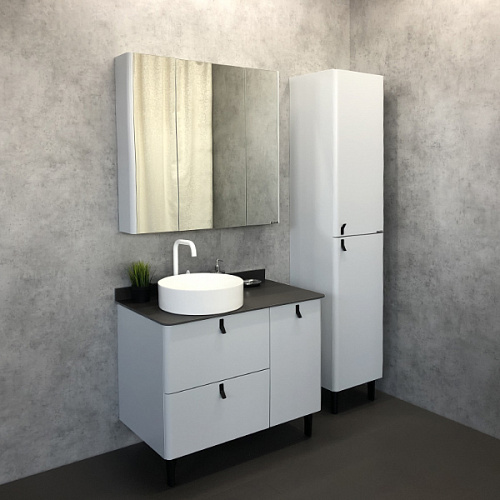 Новая коллекция мебели для ванной комнаты Сорренто 90Н