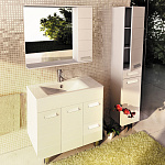 Мебель для ванных комнат 80 - 90 см Коллекция Comforty Модена М90