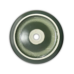 Накладная круглая раковина чаша Comforty 114MDG темно-зеленая матовая